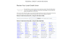 Desktop Screenshot of fcureviews.com